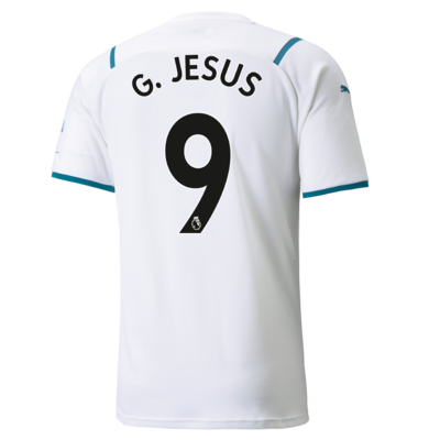 Manchester City G.Jesus 9 Away Jersey  21/22