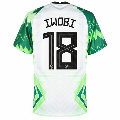 Nigeria  Iwobi  18 Home Jersey Shirt 2020