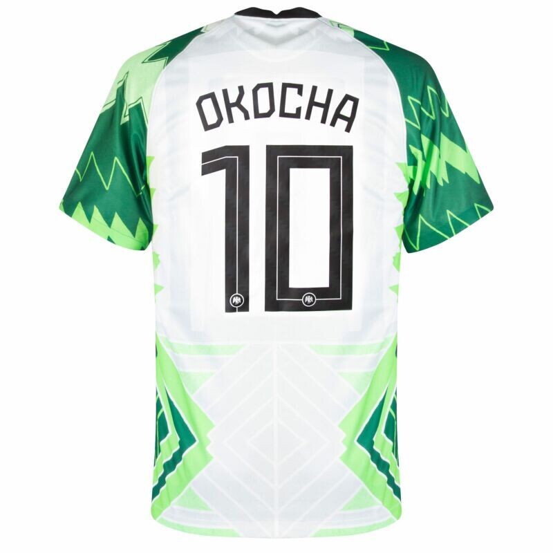 Nigeria  Okaocha 10 Home Jersey Shirt 2020