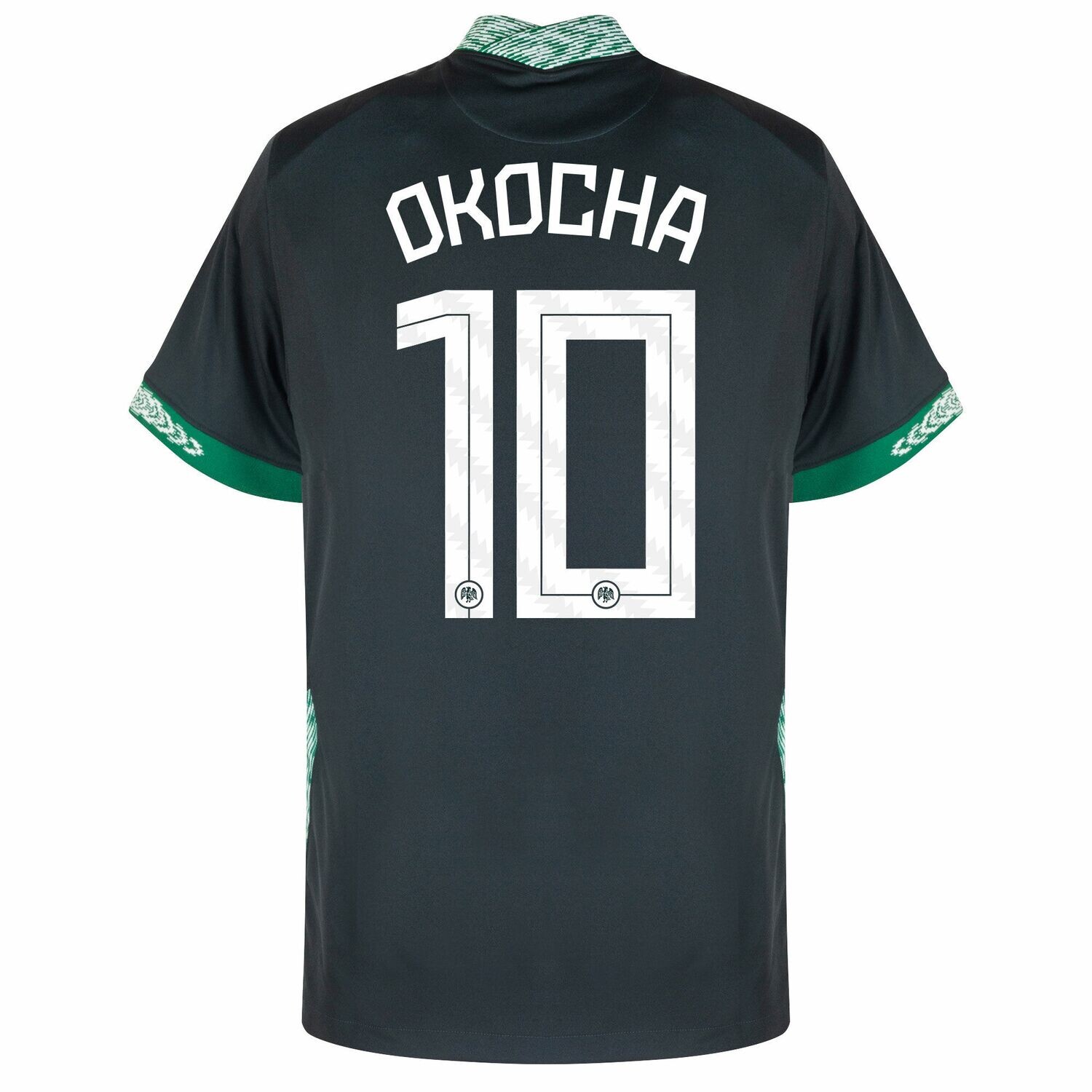 Nigeria Okocha 10 Away Jersey Shirt 2020
