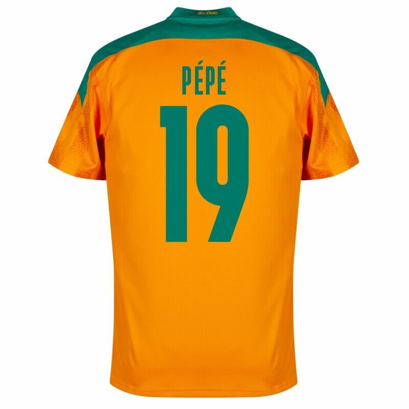 Ivory Coast Pépé 19 Home Jersey 20/21