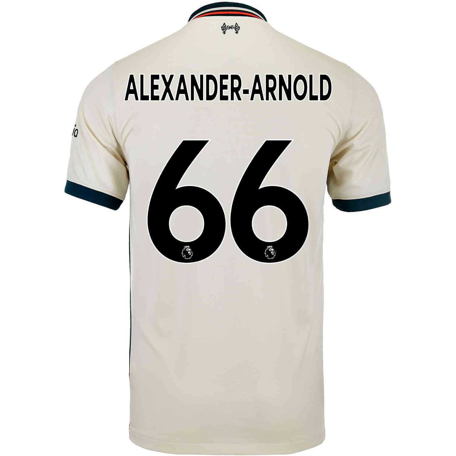 Liverpool  Trent Alexander-Arnold 66  Away Jersey 21/22
