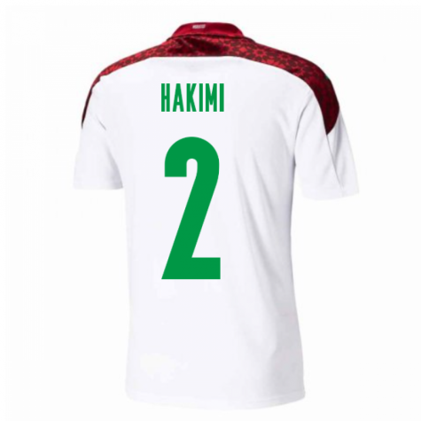 Morocco Hakimi 2 Away Soccer Jersey 20/21