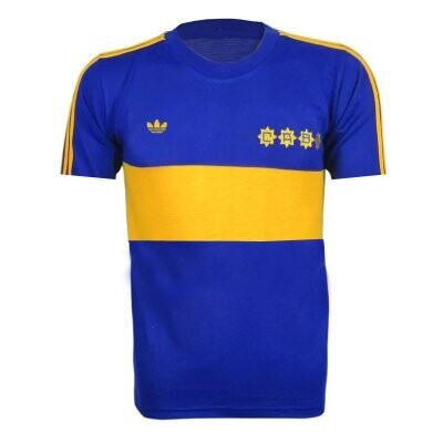 1981 Boca Juniors Home Retro Jersey