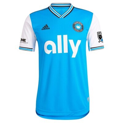 Charlotte FC Home Blue Jersey 2022 (Player Version)