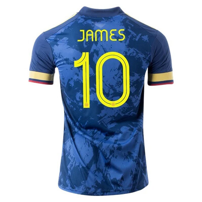 Colombia James 10 Away Jersey 2020