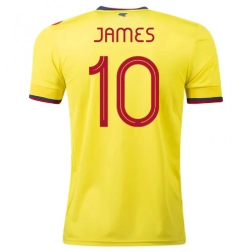 Colombia James 10 Home Jersey 2020