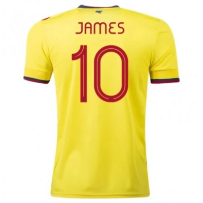 Colombia James 10 Home Jersey 2020