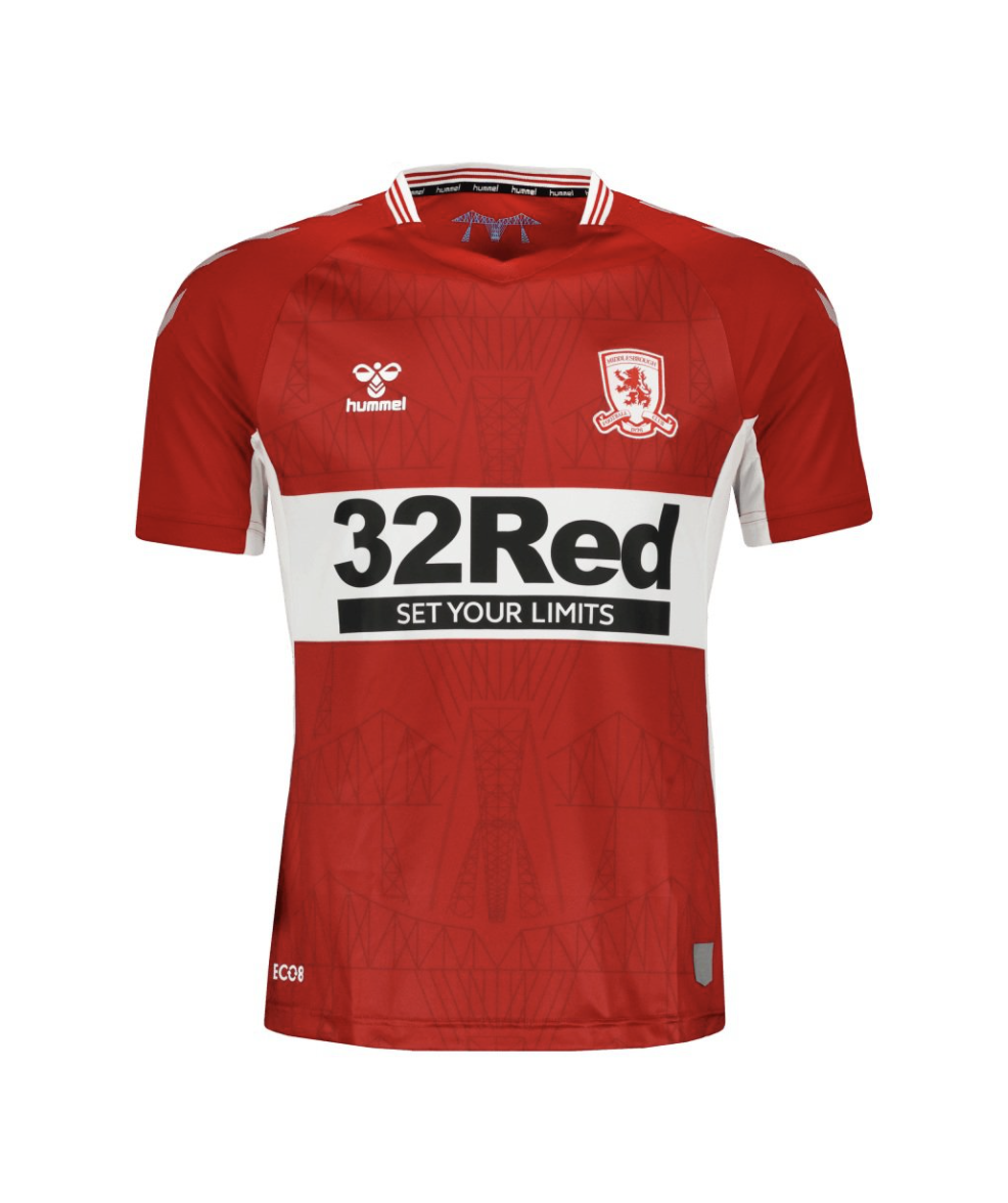 Middlesbrough FC Home Jersey Shirt 21/22