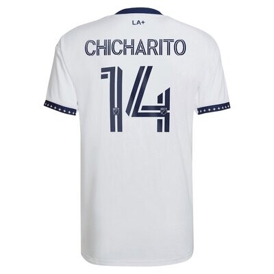 LA Galaxy  Chicharito 14 Home Soccer Jersey 22-23