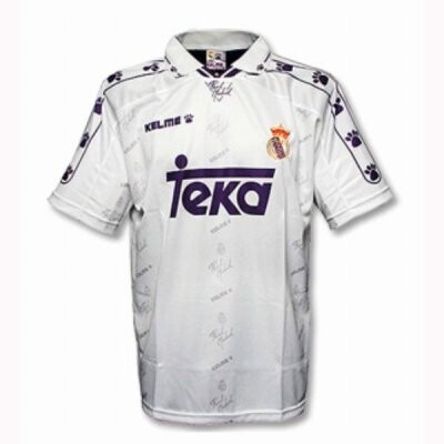 Real Madrid Home Retro Jersey 94-96