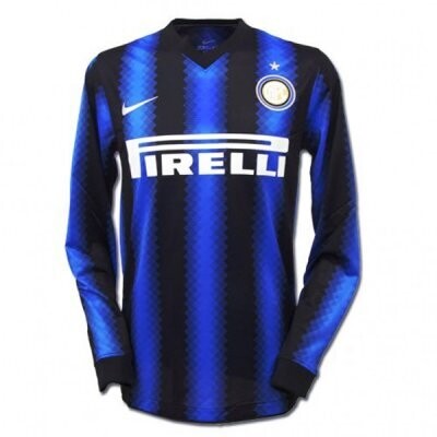 Inter Milan Long Sleeve Home Retro Jersey 2010-2011