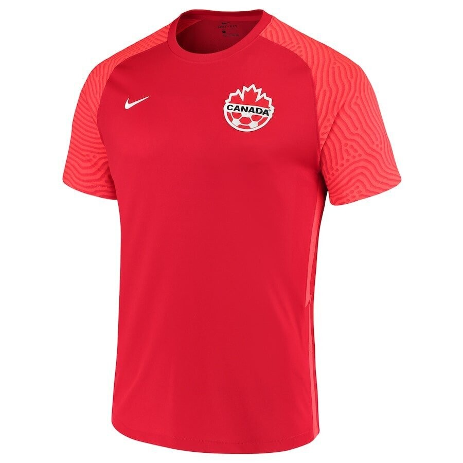 Canada Home Red Soccer Jersey 2021/22