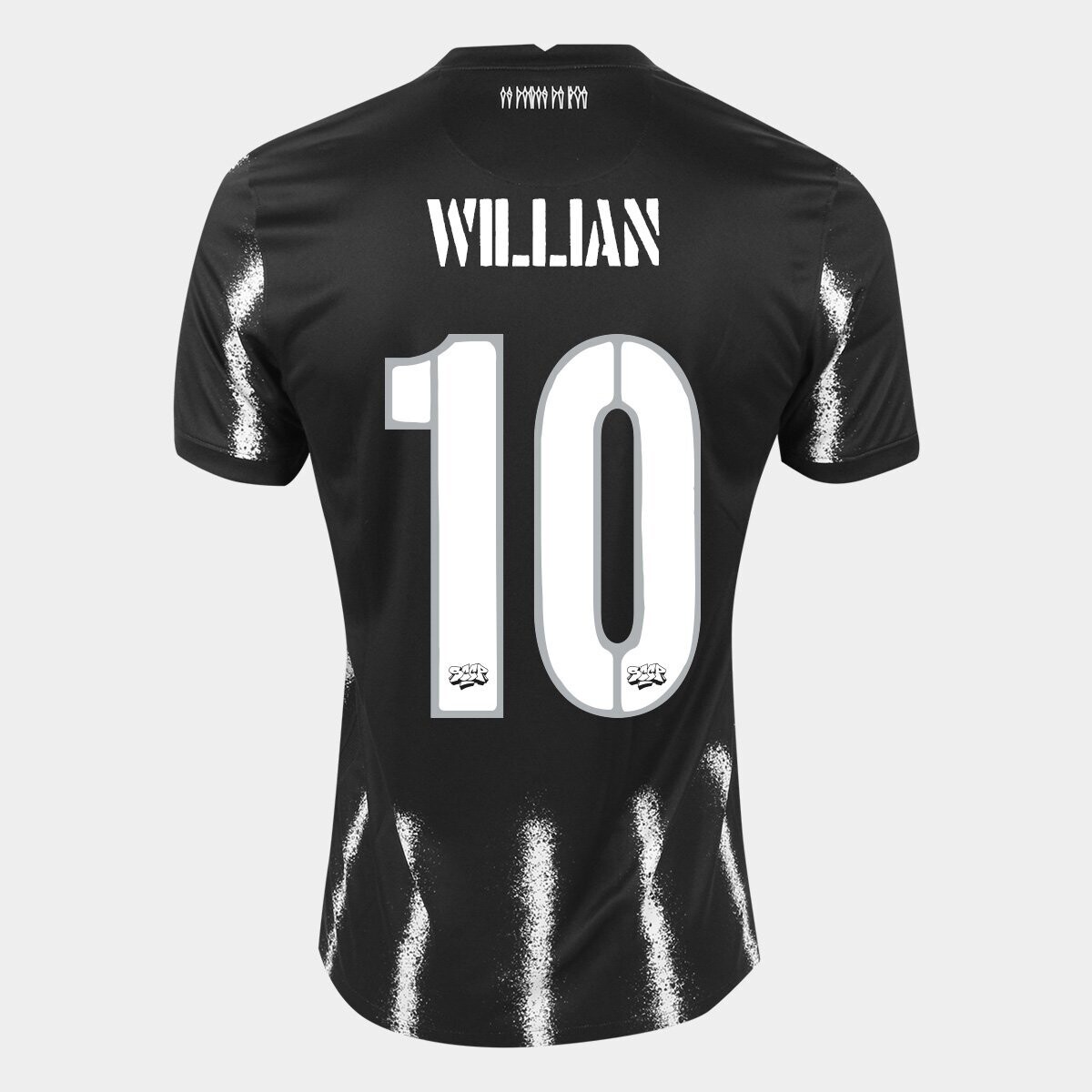 Corinthians Willian  #10 Away Jersey 21/22