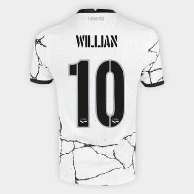 Corinthians Willian #10  Home Jersey 21/22