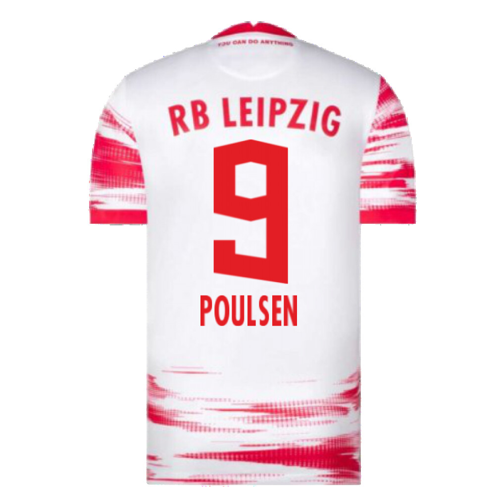 RB Leipzig  Poulsen 9 Home Jersey 21/22