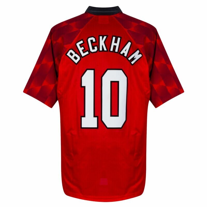 Manchester United Home Beckham #10 Jersey 1996-1998
