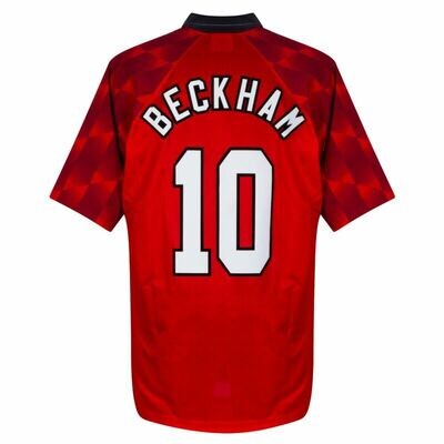 Manchester United Home Beckham #10 Jersey 1996-1998