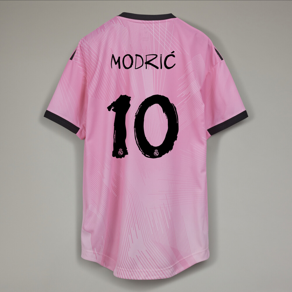 Luka Modrić 10 Real Madrid  Y3 Fourth GK Jersey Pink 21-22 (Player version)