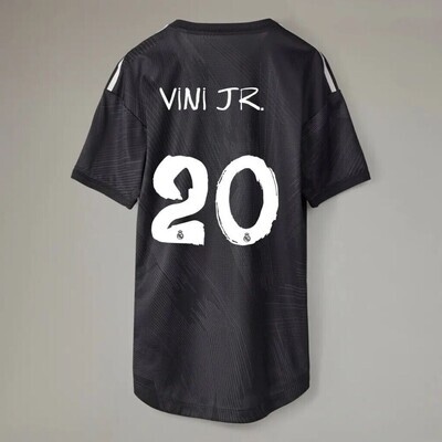 Vinicius Jr. 20 Real Madrid Fourth Jersey Shirt Y3
(Player Version)