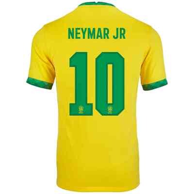 Brazil Neymar Jr Home Jersey 2020
