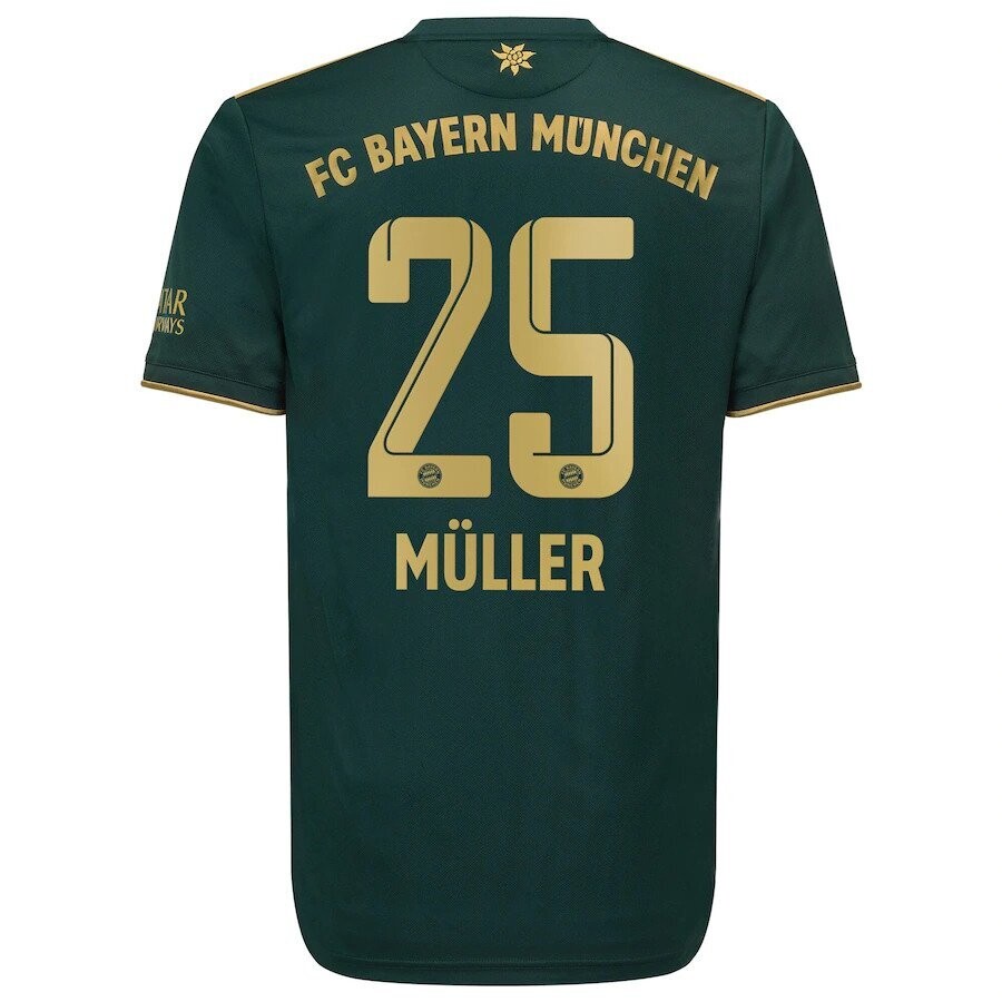 Bayern Munich   Müller #25 Oktoberfest Jersey 21-22