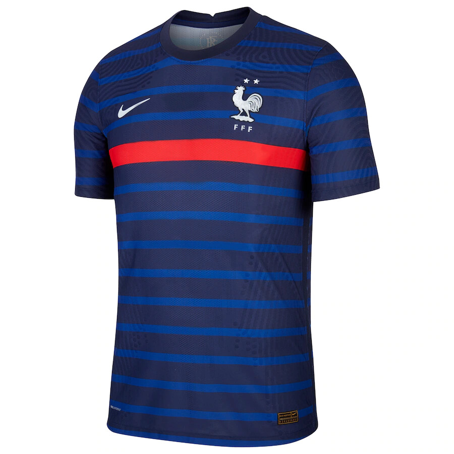 2020 France Home Navy Soccer Jersey Shirt (Player Version)