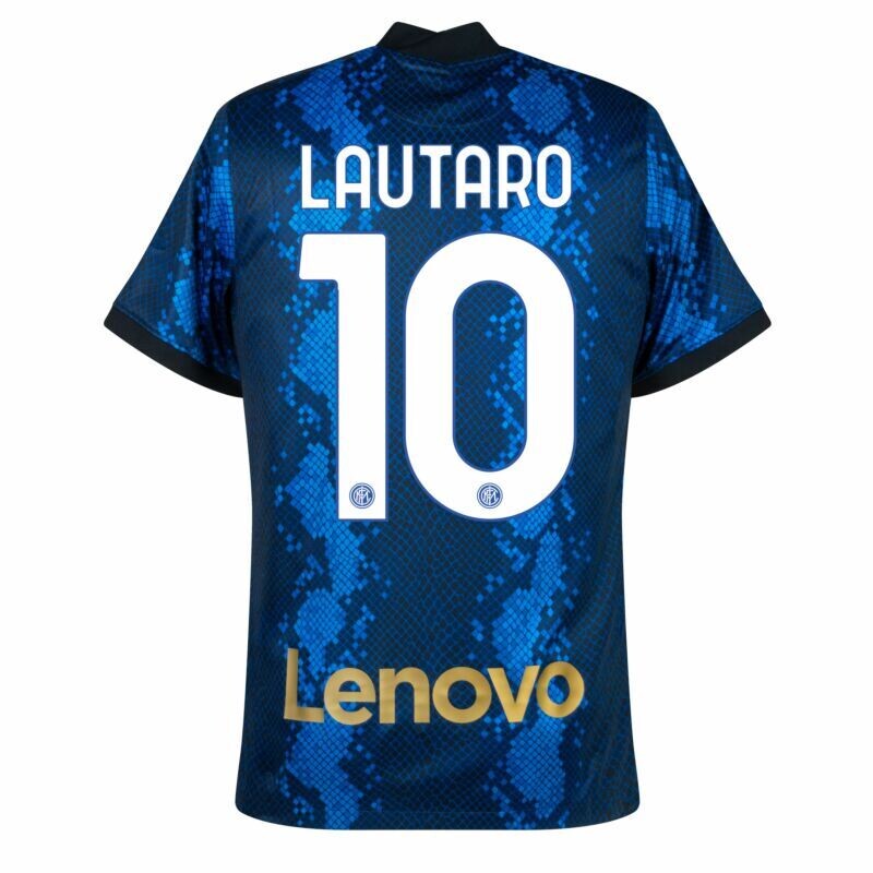 Inter Milan Home Lautaro 10  Jersey 21/22