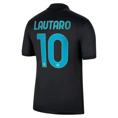 Inter Milan Lautaro 10  Third Jersey  21/22