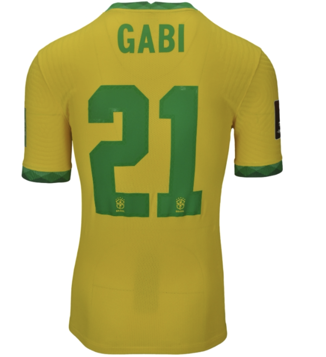 Brazil Home Gabriel B. #21 Jersey 2020 (Player Version)