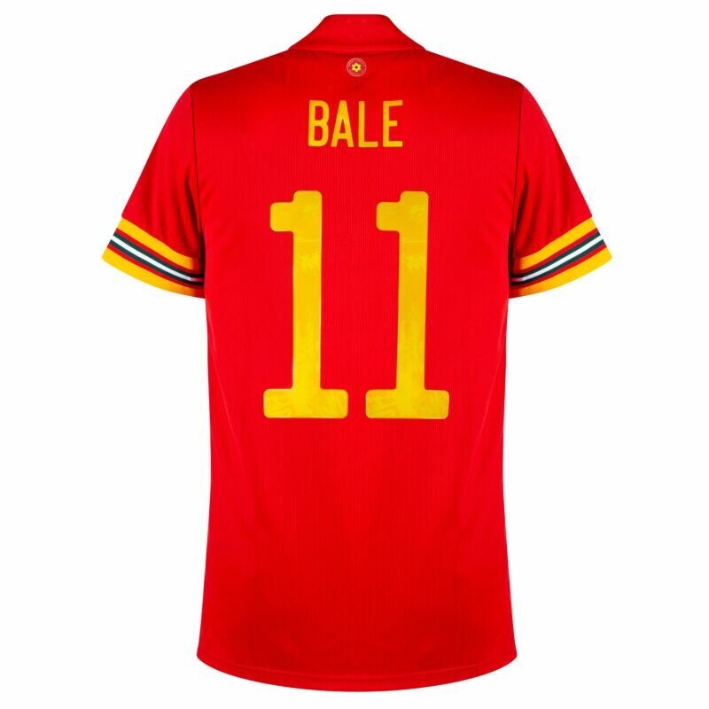 Wales Bale 11 Home Jersey 2020 -2021