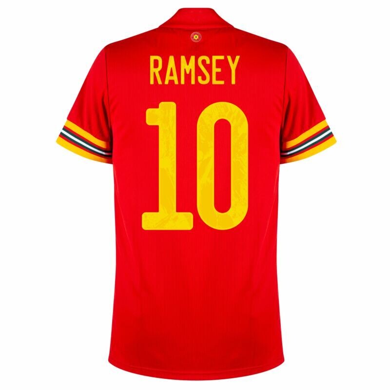 Wales Ramsey 10 Home Jersey 2020 -2021