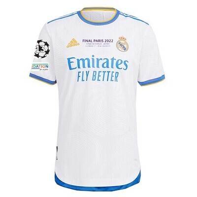 Real Madrid Home UCL Final Jersey 21-22 (Player Version)