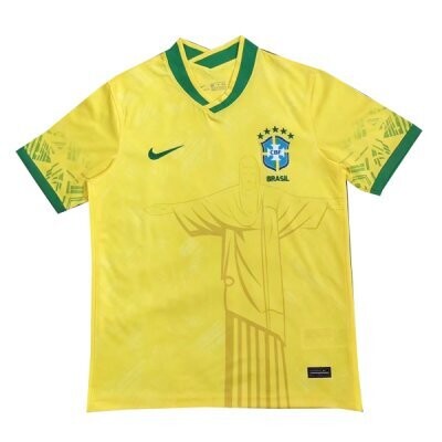 Brazil Yellow Concept Training Jersey 2022