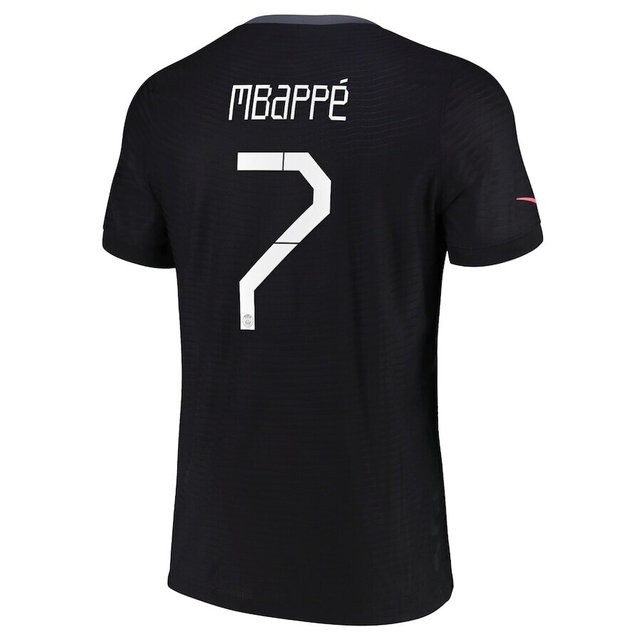 Paris Saint-Germain PSG Third Mbappé 7  Champion League Jersey (Player Version)