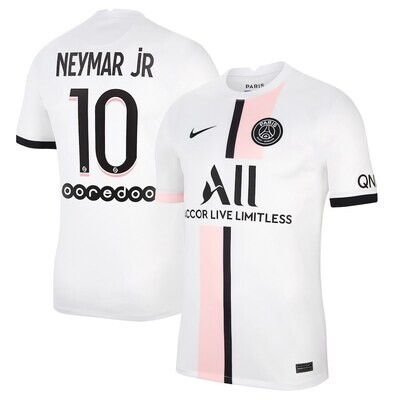 PSG Away Neymar Jr #10 Ligue 1 Jersey 2021-22