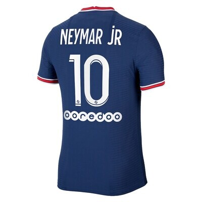 Paris Saint-Germain PSG Home Neymar Jr #10 Ligue 1 2021-22 (Player version)