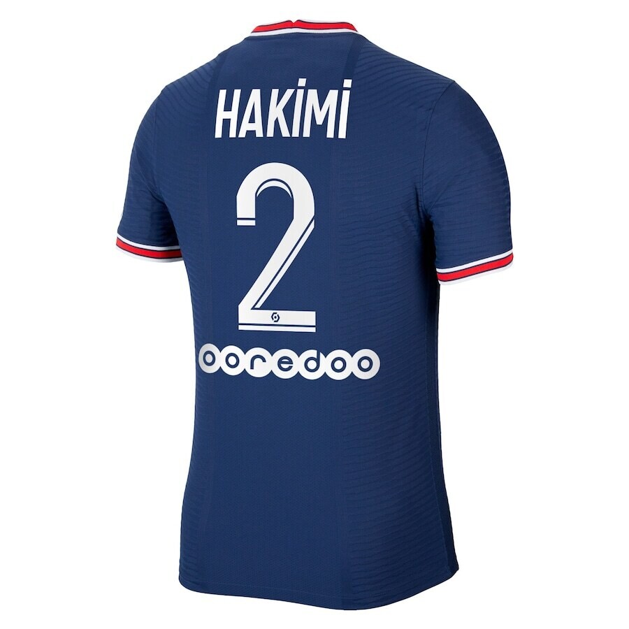 Paris Saint-Germain PSG Home Hakimi #2   Ligue 1 2021-22 (Player version)