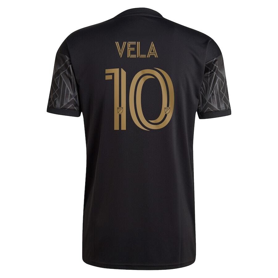 LAFC Cristian Carlos Vela Black 5 Year Anniversary Home Jersey  2022-23