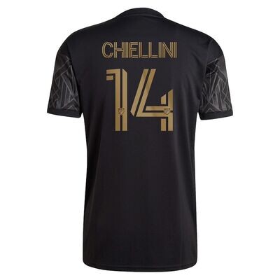 LAFC  Giorgio Chiellini Black 5 Year Anniversary Home Jersey  2022-23