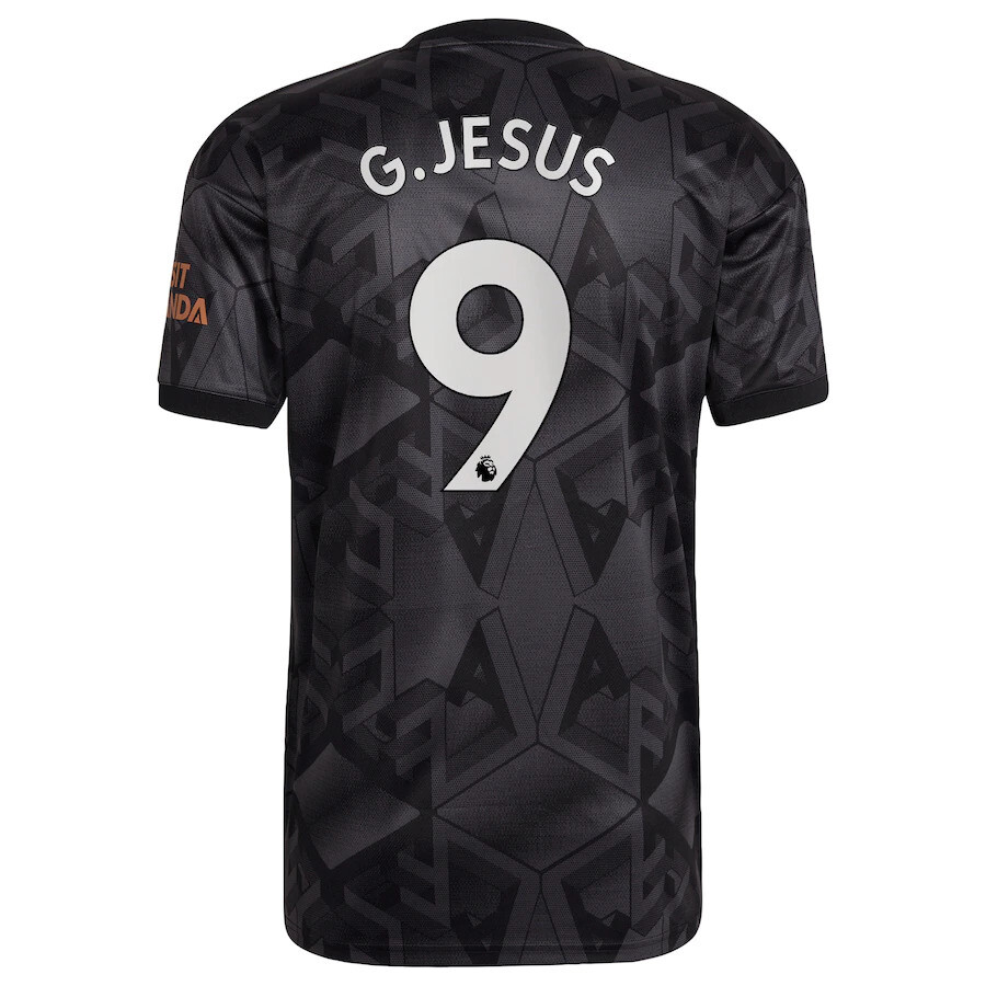Arsenal Away G.Jesus 9 Jersey 2022/23