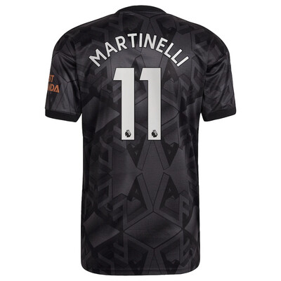 Arsenal Away Martinelli 11 Jersey 2022/23