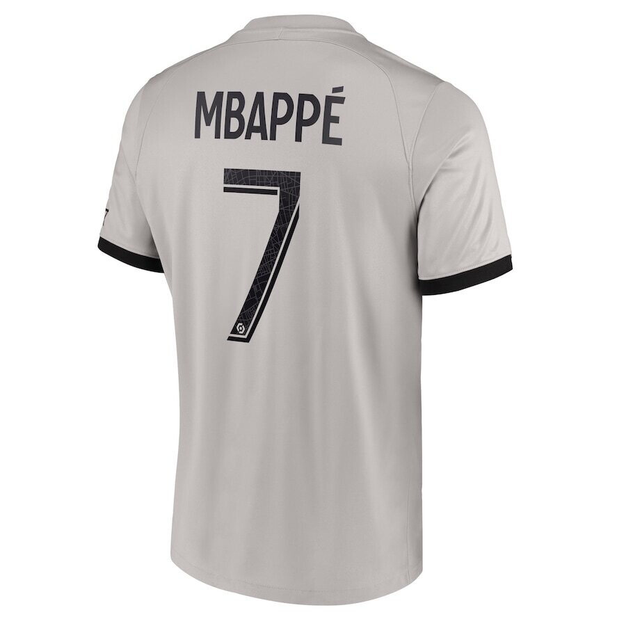 Paris Saint-Germain PSG Away  Mbappé 7 Jersey 22/23