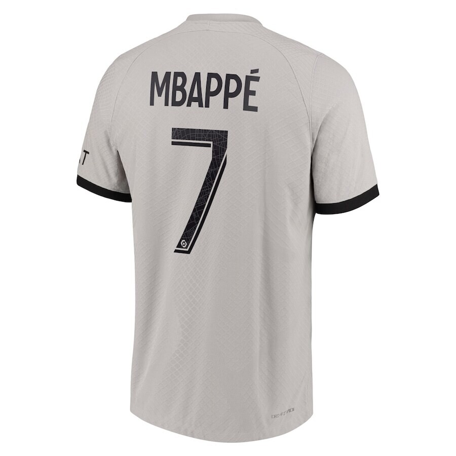 Paris Saint-Germain PSG Away   Mbappé 7 Jersey 22/23 (Player Version)