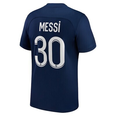 Paris Saint-Germain PSG Messi 30 Home Jersey 22/23