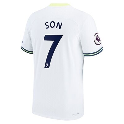 Tottenham Hotspur  Son Heung-min 7  Home Jersey 22-23  (Player Version)