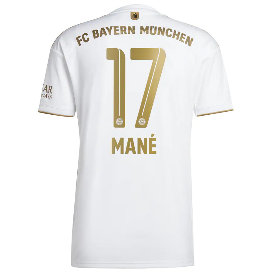 Bayern Munich Sadio Mané 17  Away  Jersey Shirt 22/23