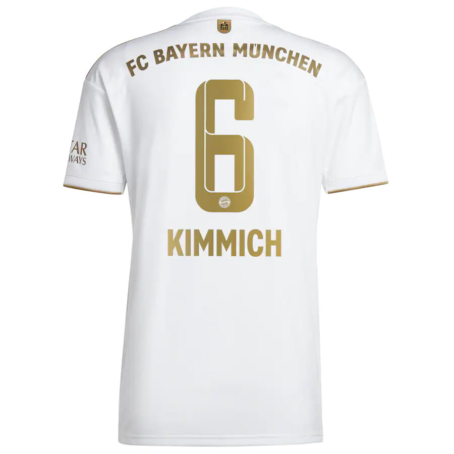 Bayern Munich Joshua Kimmich 6 Away  Jersey Shirt 22/23