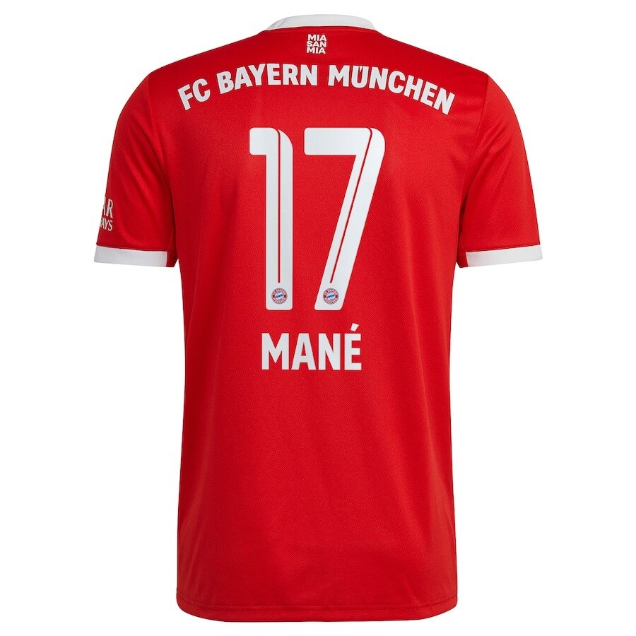 Bayern Munich  Sadio Mané  Home Jersey Shirt 22/23
