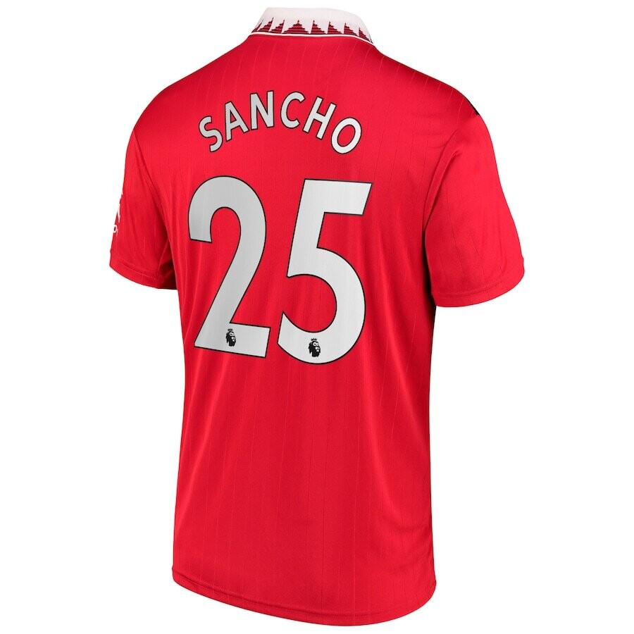 Manchester United  Sancho 25 Home Jersey 22/23
